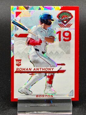 Roman Anthony Red Ice Holo RC Boston Red Sox Top Prospect
